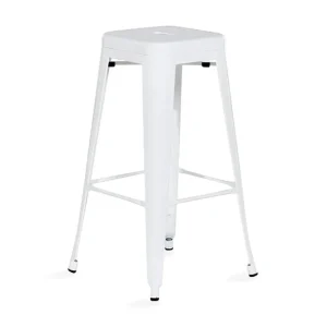 Endast denna vecka Cabrillo Barstol 44 cm Vit - Möbler