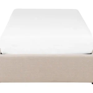 I lager Bedly Dinan Dubbelsäng 90 200 cm Beige Beige - Möbler
