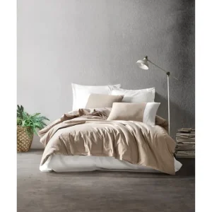 Bäddset Cotton Box Ranforce Beige - Textil & mattor Erbjudande