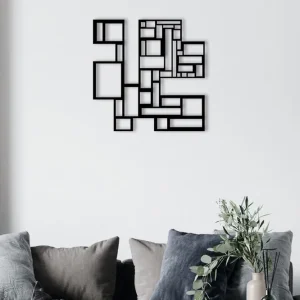 Squares Metal Decor Väggdekor - Inredning & dekor I lager