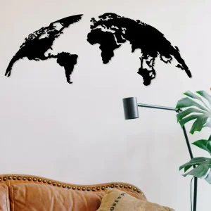 World Map Small 100 cm Väggdekor - Inredning & dekor Handla nu
