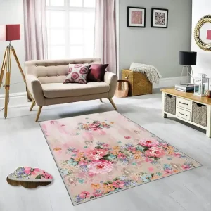 Homefesto Matta 80x150 cm Multifärgad - Textil & mattor I lager