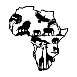 African 2 Väggdekor - Inredning & dekor I lager