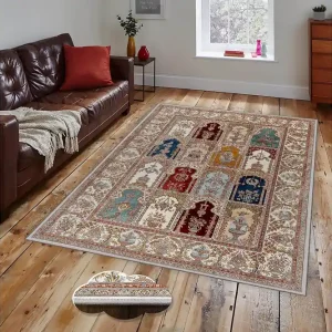 Beställ idag Homefesto Matta 140x220 cm Multifärgad - Textil & mattor