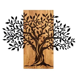 Tree Wooden Wall Accessory Väggdekor - Inredning & dekor Populärt val