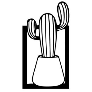 Cactus Väggdekor - Inredning & dekor Kampanj