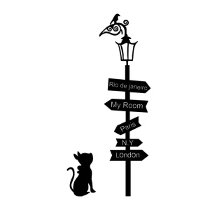 Where To Go ? Väggdekor - Inredning & dekor Outlet