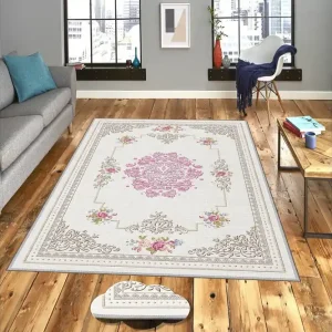 Snabb leverans Homefesto Matta 100x150 cm Multifärgad - Textil & mattor