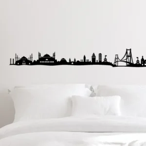 Beställ nu Istanbul Skyline Väggdekor - Inredning & dekor