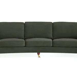 risnedsättning Howard Lyx 4-sits Svängd Manchestersoffa - Möbler