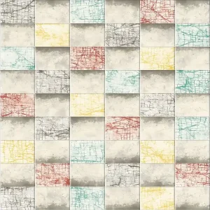 Billig Homefesto Matta 180x280 cm Multifärgad - Textil & mattor