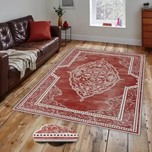 Trygg betalning Homefesto Matta 100x150 cm Multifärgad - Textil & mattor