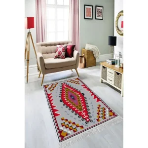 Homefesto Matta 100x300 cm Multifärgad/Sammet - Textil & mattor Premium