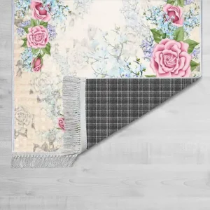 Homefesto Matta 160x230 cm Multifärgad/Sammet - Textil & mattor Trygg betalning