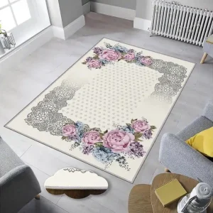 Beställ idag Homefesto Matta 80x120 cm Multifärgad - Textil & mattor