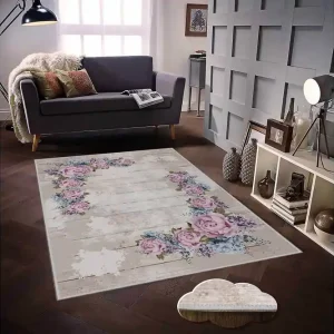Homefesto Matta 100x150 cm Multifärgad - Textil & mattor Nyhet