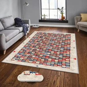 Snabb leverans Homefesto Matta 100x200 cm Multifärgad - Textil & mattor
