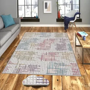 Snabb leverans Homefesto Matta 80x300 cm Multifärgad - Textil & mattor