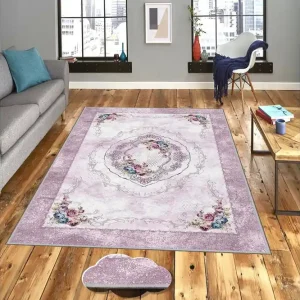 Extra rabatt Homefesto Matta 140x220 cm Multifärgad - Textil & mattor