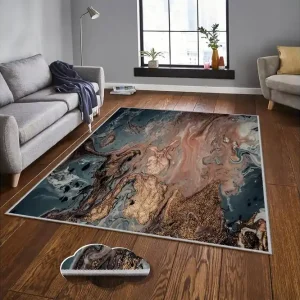 I lager Homefesto Matta 100x150 cm Multifärgad - Textil & mattor