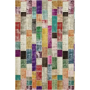 Homefesto Matta 80x300 cm Multifärgad/Sammet - Textil & mattor Sista chansen