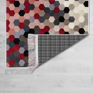 Homefesto Matta 80x300 cm Multifärgad/Sammet - Textil & mattor Sista chansen