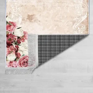Homefesto Matta 140x220 cm Multifärgad/Sammet - Textil & mattor Säker betalning